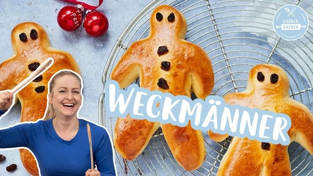Weckmänner – ganz einfach selbermachen